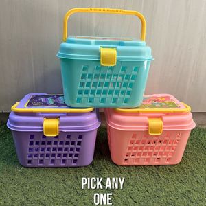 Small Pastel Baskets (1 Piece) + Freebie