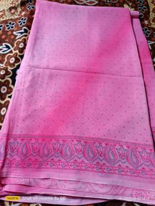 Pink Saree