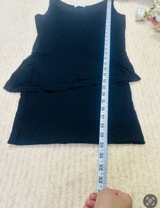 Black Short Dress For Gorls