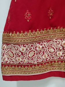 Red Heavy 3 Piece Suit