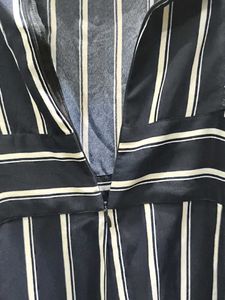 Striped Ruffle Jumpsuit