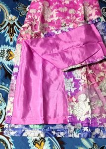FRONT SLIT CUT KURTA (Floral Pattern)
