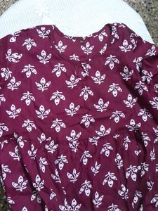 Anarkali Kurti For Women Printed