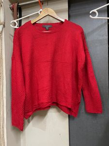 Red sweater