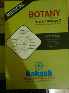 Aakash (Botany+Zoology) Study Package