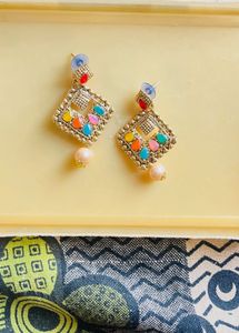 Wedding Indian Earrings Maangtikka Combo