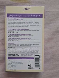 New Sealed Plum Smokin Vanilla With Freebies