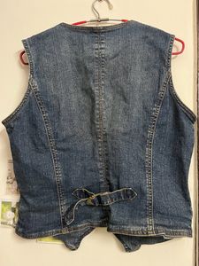 Y2k Denim Vest