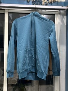H&M Teal Hoodie (Relaxed Fit - XS)