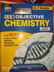 Objective Chemistry 1st Year Program