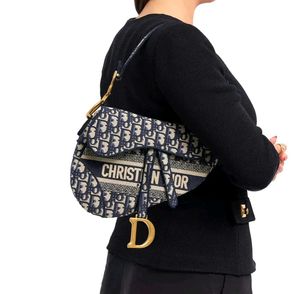 CHRISTIAN DIOR SADDLE SLING BAG WD BOX