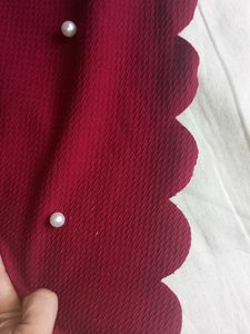 Women Embellished Pearl Top