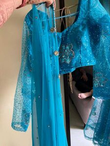 Self Design Lehenga Choli With Dupatta
