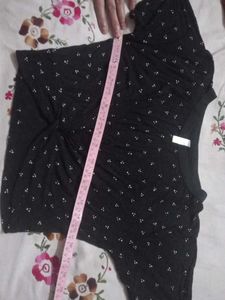 Black Printed T-Shirt