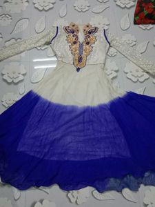 Double Colour Gown