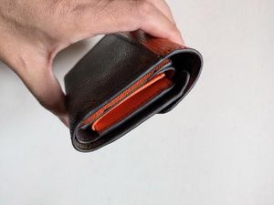 Authentic Louis Vuitton Piment Epi Leather Wallet