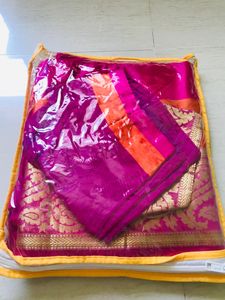 Saree Like New With Blouse