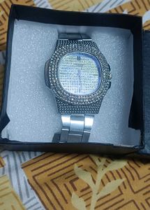SEKOU WHITE DIAMOND Men&#39;s Watch
