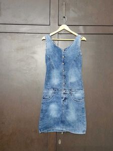 Denim Midi Dress