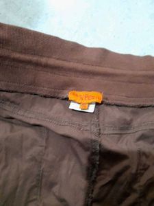 Brown Casual Pants