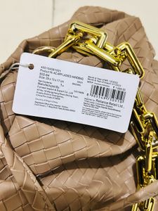 Woven Chain Shoulder Bag