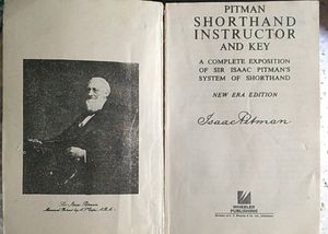PITMAN SHORTHAND