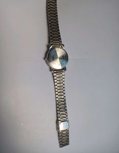Sonata Silver Metallic Watch