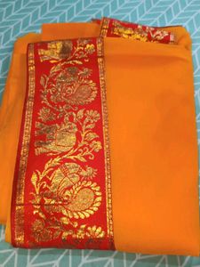 Orange Saree