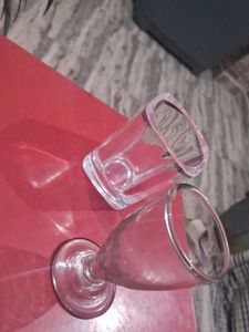 Two Unique Shorts Glass
