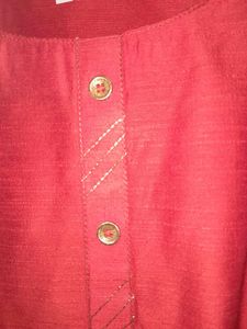 Shiny RED Kurta For Women