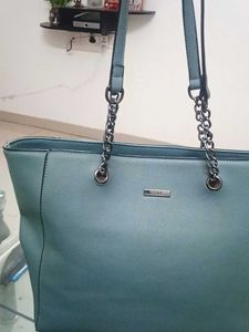 Pastel Blue Shoulder/Tote Bag from CODE