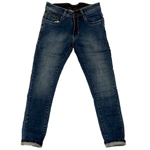 Classic Slim-Fit Blue Denim Jeans