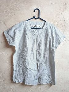 Stylish Formal Shirt Button Down Top Stripped