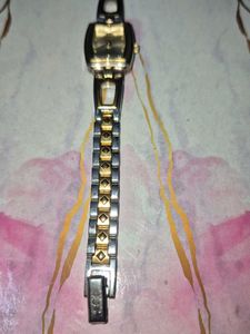 Elegant Two-Tone Watch