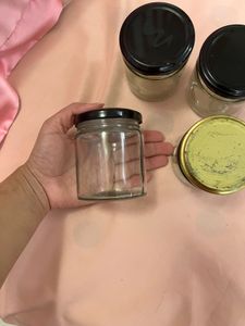 Set Of 4 Glass Jar