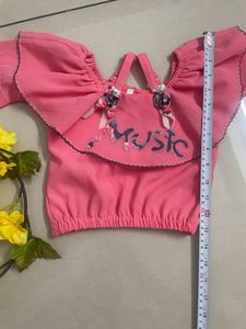 Girls Skirt And Top Set