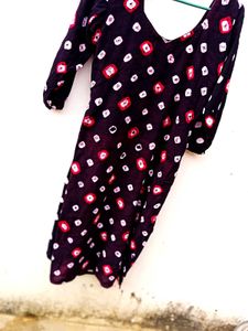 Bandhani Print Kurti set