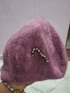 Woolen Round Cap