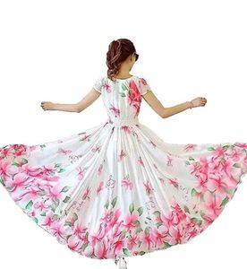 Floral Print Maxi Dress