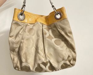 coach Op Art Canvas bag