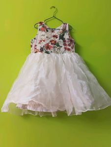 Floral Organza Dress
