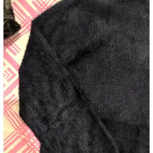 Cozy Black Knit Sweater