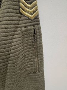 Zip Front Jacket With Applique - Vero Moda