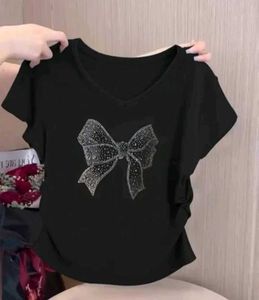 Buy 2 get 1 free / Black Bow T-Shirt