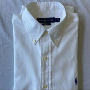 Ralph Lauren White Slim Fit Shirt