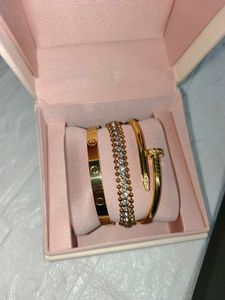 Gold Bangle Bracelet Set