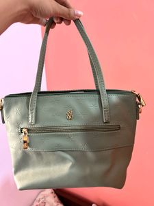 Stylish Green Handbag