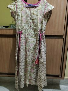 Floral Print Kurta