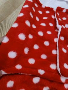 Red Polka Dot Baby Sleeping Bag