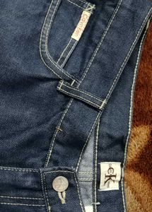 Calvin Klein Dark Blue Jeans For Men